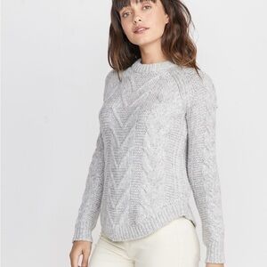 Marine layer cable knit sweater